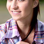 Pic of Chelsy Sun in Denim Shorts