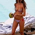 Pic of Izabel Goulart in bikini candids in Rio