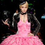 Pic of Gigi Hadid at Moschino fashion show in Milan