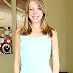 Pic of Teen Chastity Lynn masturbates with long socks on!
