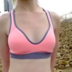 Pic of Tommy Gunn gives teen platinum blonde a good rub