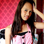 Pic of :: Asian Sex Diary :: Pretty Filipina teen strips and adoringly sucks white tourist's cock