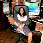 Pic of Amazing elegant vintage filthy porn secretary masturbate in office.  HD Movie 09:57