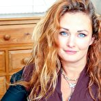 Pic of Mature.NL - Carina is a beautiful milf redhead getting her hairy pussy fucked hard