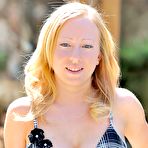 Pic of Busty Morgan of FTV Girls naked on camera for the first time