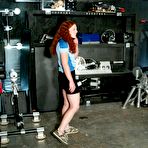 Pic of Flexible redhead Randi strips naked and gets owned by the Intruder sex machine