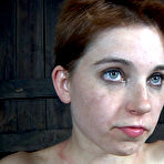 Pic of SexPreviews - Piper Hill redhead is bound in rope her pussy toyed to orgasm with nipples clamped