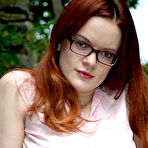 Pic of SexPreviews - Hazel Hypnotic naked redhead is dungeon bound in metal made to orgasm