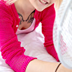 Pic of Emily Cutie Inked Babe by the Window