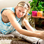 Pic of Flexible girl with hairy pussy and small breasts  | The Hairy Lady Blog