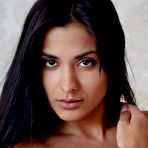 Pic of Shameless brunette Belinda A is slowly stripping and sharing all secrets of her nude body