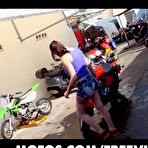 Pic of Biker Babe Boobnanza - Dansmovies.com