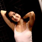 Pic of Violet Vixen - Skinny babe masturbates under warm water streams - Spicy Nubiles