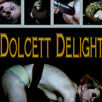 Pic of SexPreviews - Alani Pi petite blonde is bound in metal her ass spanked in dungeon