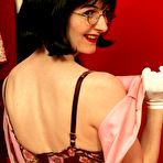 Pic of Julia the Naughty Teacher in FFstockings