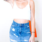 Pic of Roxy Ryder Redhead in a Miniskirt