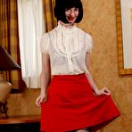 Pic of Julia the Naughty Teacher in FFstockings