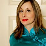 Pic of Abigail Fraser - Busty mature stockings