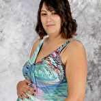 Pic of Hairy Preggo Pussy Toying