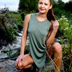 Pic of Czech Teen Kara Rose Revealing Her Titties Near the Riverside | Busty Porn