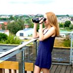 Pic of Faina - Excited hottie masturbates after spying on neighbors - Spicy Nubiles