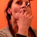 Pic of Amateur skank Petty Cat takes on a hard schlong and takes it up her lusty butt