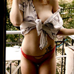 Pic of Sexy Amateur Regan Budimir Showing Boobs At Home