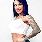Pic of Pics of Superb brunette pornstar trans Foxxy rides hard cock like a true pro by [Trans Angels] - Xemales.com