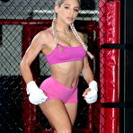 Pic of Stunning sporty Abela Danger takes big dick in her mouth and pussy at pussyxxxporn.com