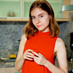 Pic of Shayla Petite Redhead in the Kitchen