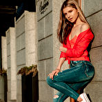 Pic of Gina Gerson takes every inch of his cock up her ass