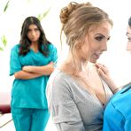 Pic of Lena Paul, Jade Baker, Violet Myers - All Girl Massage | BabeSource.com