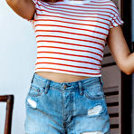 Pic of Sophia Black Denim Shorts