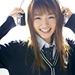 Pic of Japanese idol Rei Okamoto teasing in schoolgirl uniform | Erotic Beauties