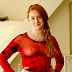 Pic of July September Inked Redhead in the Kitchen