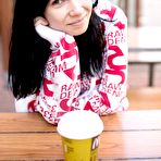 Pic of 
	  Teasing after coffee with Alla B | Sexy-Models.Net