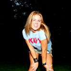 Pic of Camo Skirt And Red Panties