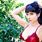 Pic of Redhead beauty Alice Sin stripteasing outdoors for Suicide Girls | Erotic Beauties