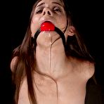 Pic of Kneeling, Post Tied, & Made to Cum | Fragile Slave