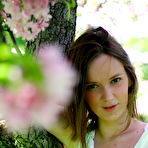 Pic of Nude sweetie and cherry blossom