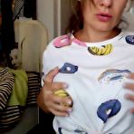 Pic of Blonde Cougar Licking Her Finger After Touch Pussy - EPORNER