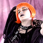 Pic of Phantasy fiction pierced labia leather chain punk boots
