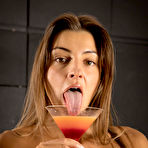 Pic of Melena A Relaxing with a Cocktail