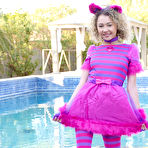 Pic of Allie Addison Pied On Halloween - Sexy Now Nude Teens
