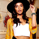 Pic of Emily Willis Hipster Girl with a Cowboy Hat