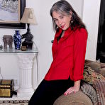 Pic of Naughty unshaved mature lady playing with herself