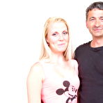 Pic of Naughty blonde teen playing with a dirty old man