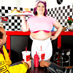 Pic of Big Tits Diner BBW