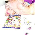 Pic of Puzzle Bikini Deep Creampie