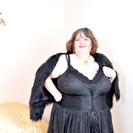 Pic of Huge breasted mature BBW playing with herself
